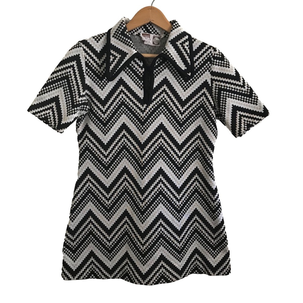 Vintage Montgomery Ward Retro 70s Top/Tunic